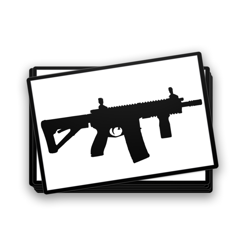 AR-25 SBR Decal