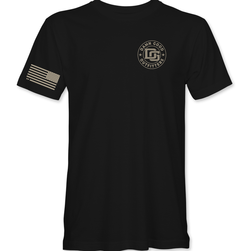 DGO Crest T-Shirt – Blackout