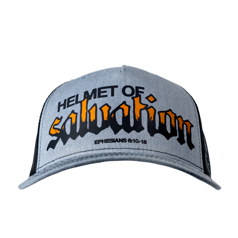 Helmet of Salvation Trucker Hat