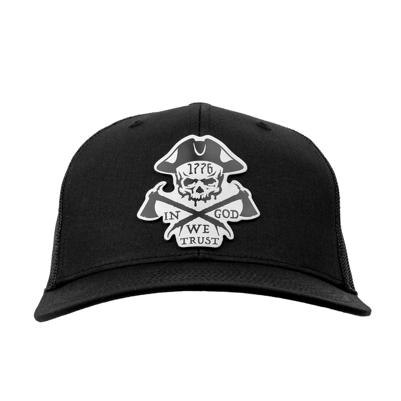 "In God We Trust" Leather Patch Hat
