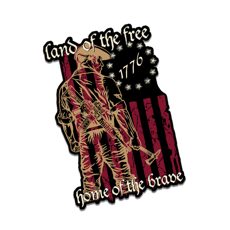 Land of the Free Decal