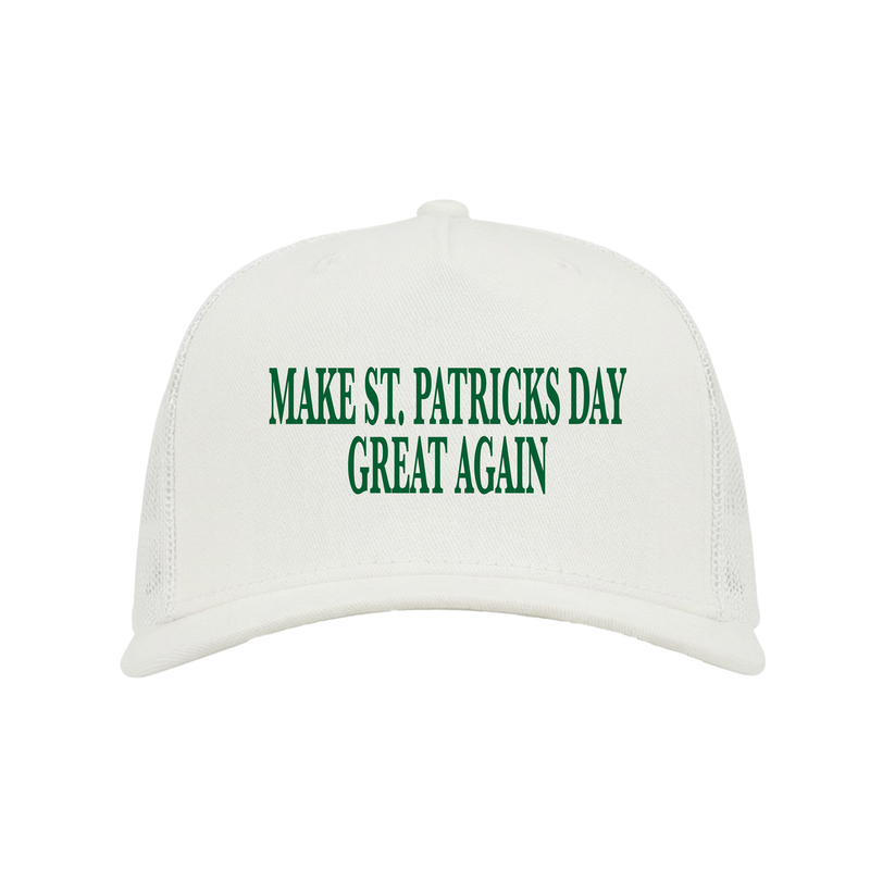 Make St. Patricks Day Great Again Trucker Hat