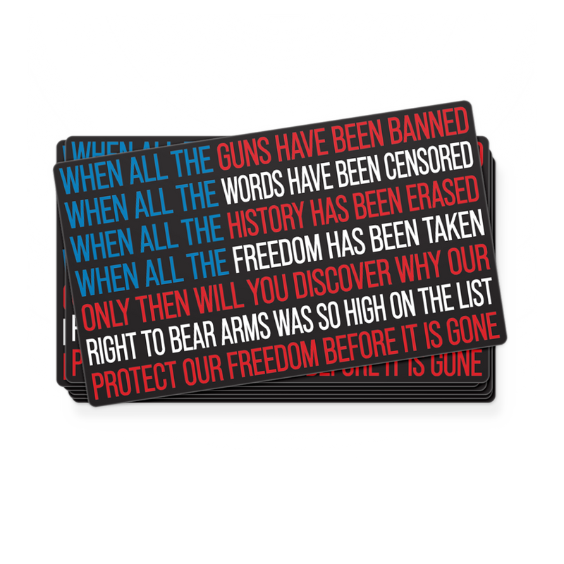 Protect Our Freedom Decal