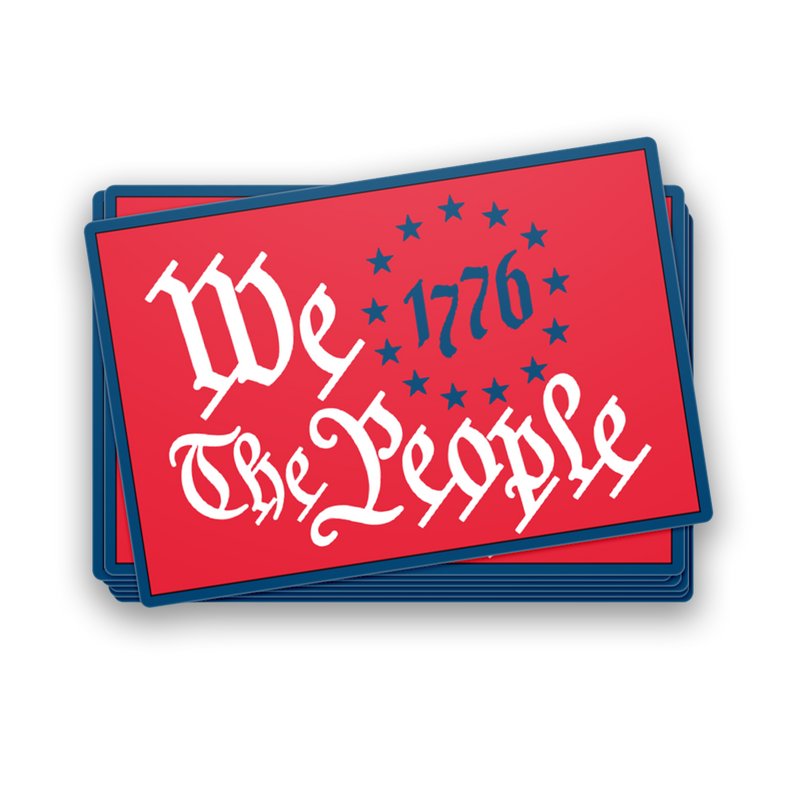 We The People "Limited Edition" Decal